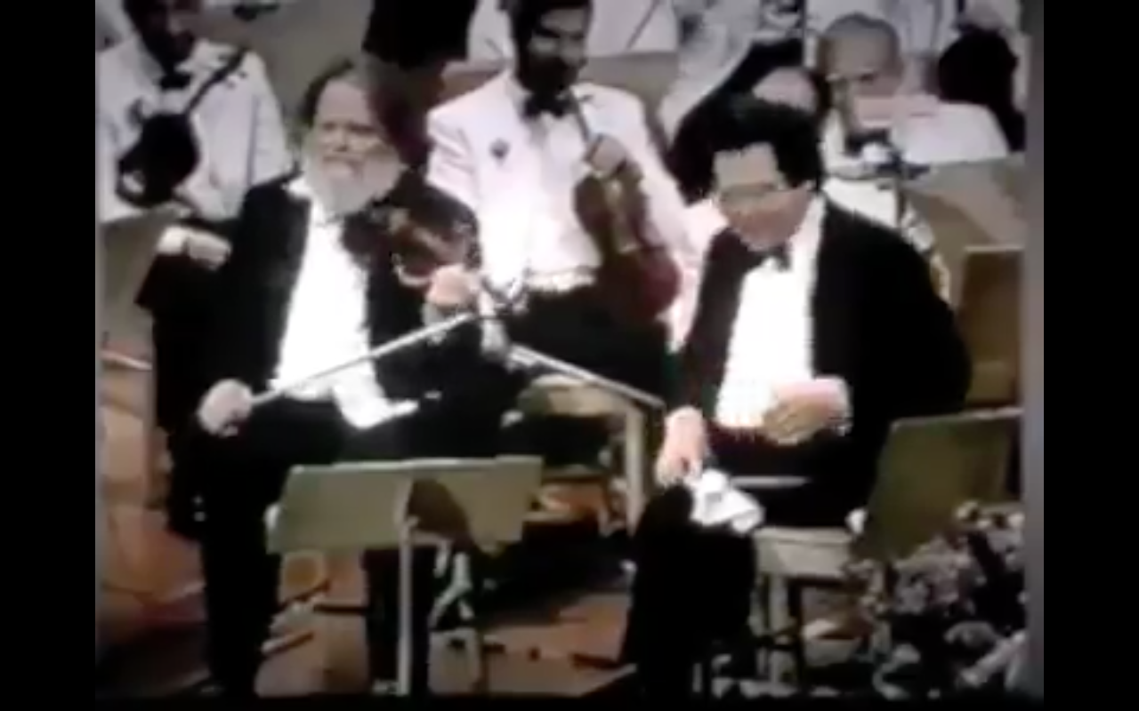 Itzhak Perlman的幽默大家都知道，但你有看過他的搞笑演出嗎？ @
			
				張偉軒小提琴
			
		